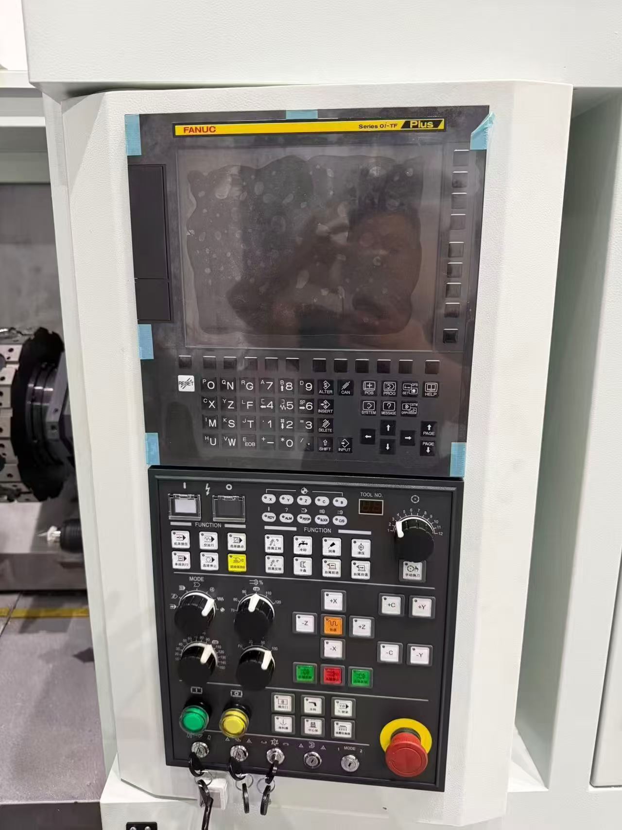 Used Anhui Zhuopu SHL 60 BC-500 Turn-Mill CNC Lathe with FANUC TF Plus, 12-Station BMT 55 Servo Live Tooling Turret photo 2