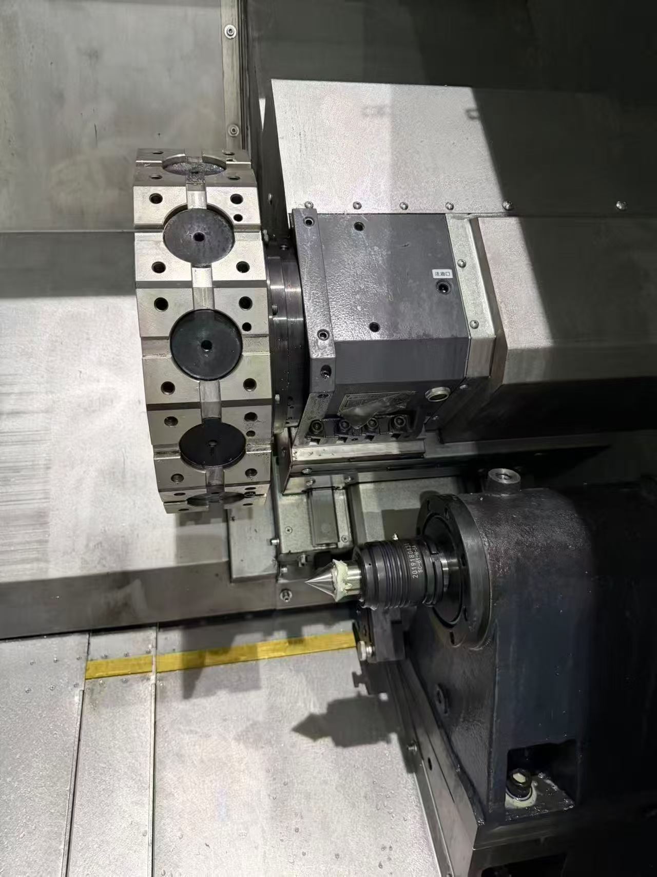 Used Anhui Zhuopu SHL 60 BC-500 Turn-Mill CNC Lathe with FANUC TF Plus, 12-Station BMT 55 Servo Live Tooling Turret photo 3