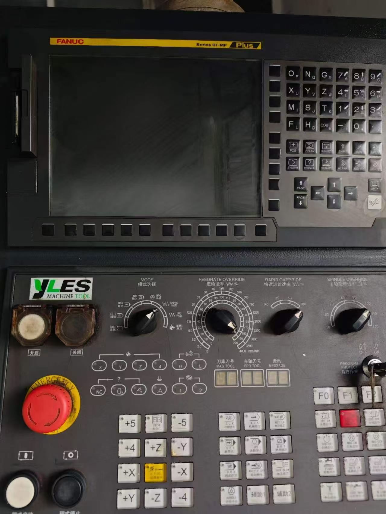 Used YLES GMC 2015 CNC Gantry Machining Center with FANUC 0i-MF Plus photo 5