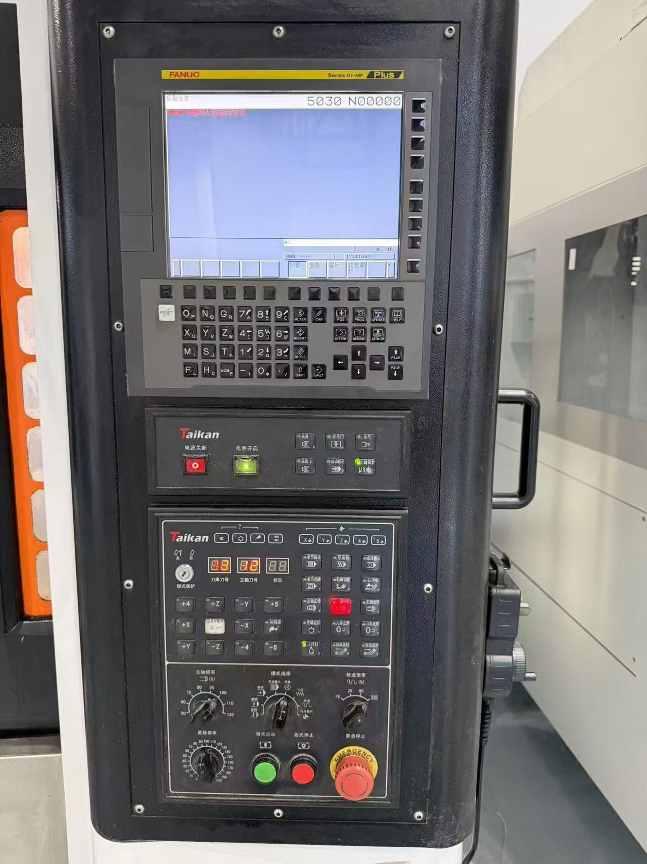 Used Taikan T-850 L Vertical Machining Center with FANUC 0i-MF Plus Control photo 7