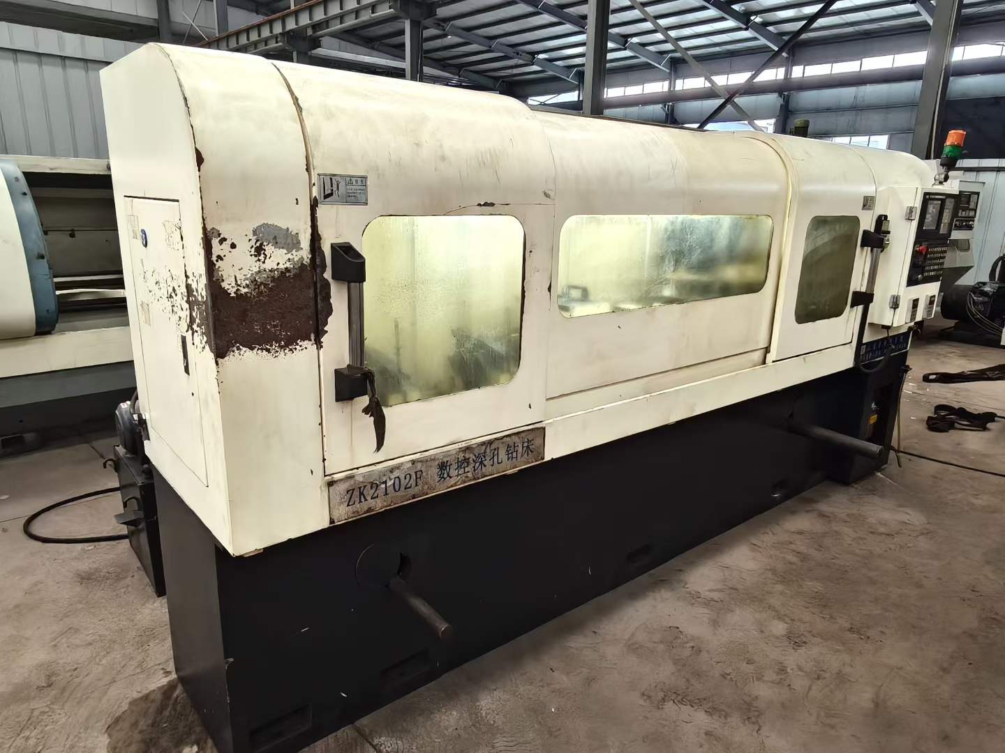 Used Pulisen ZK 2102 F CNC Deep Hole Gun Drilling Machine photo 2