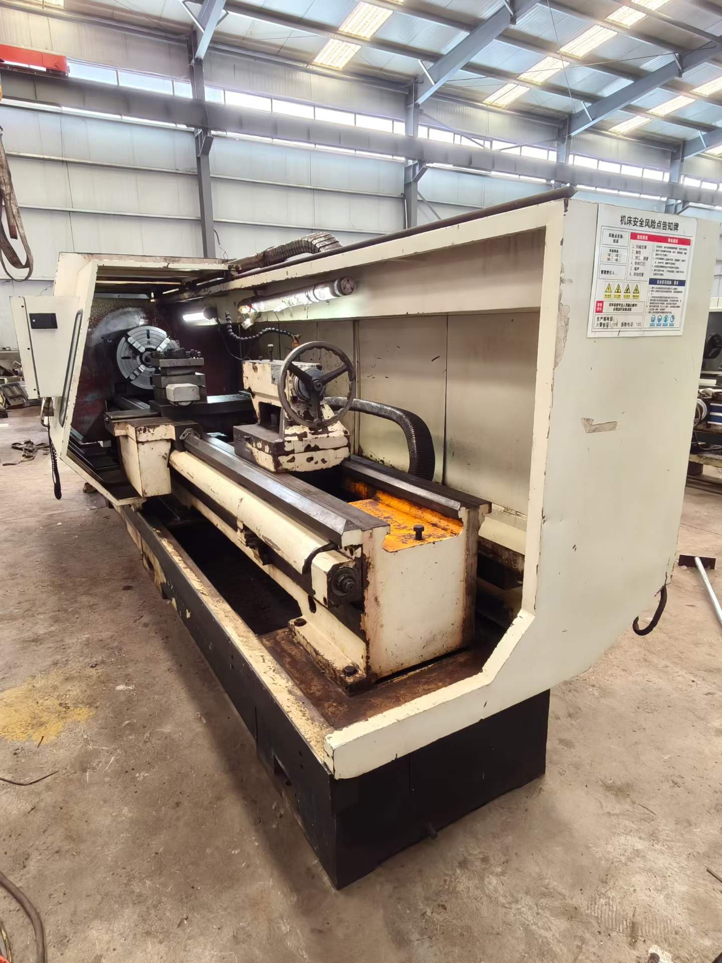 Used Pulisen CK 6163 E 3-Meter CNC Horizontal Lathe photo 2