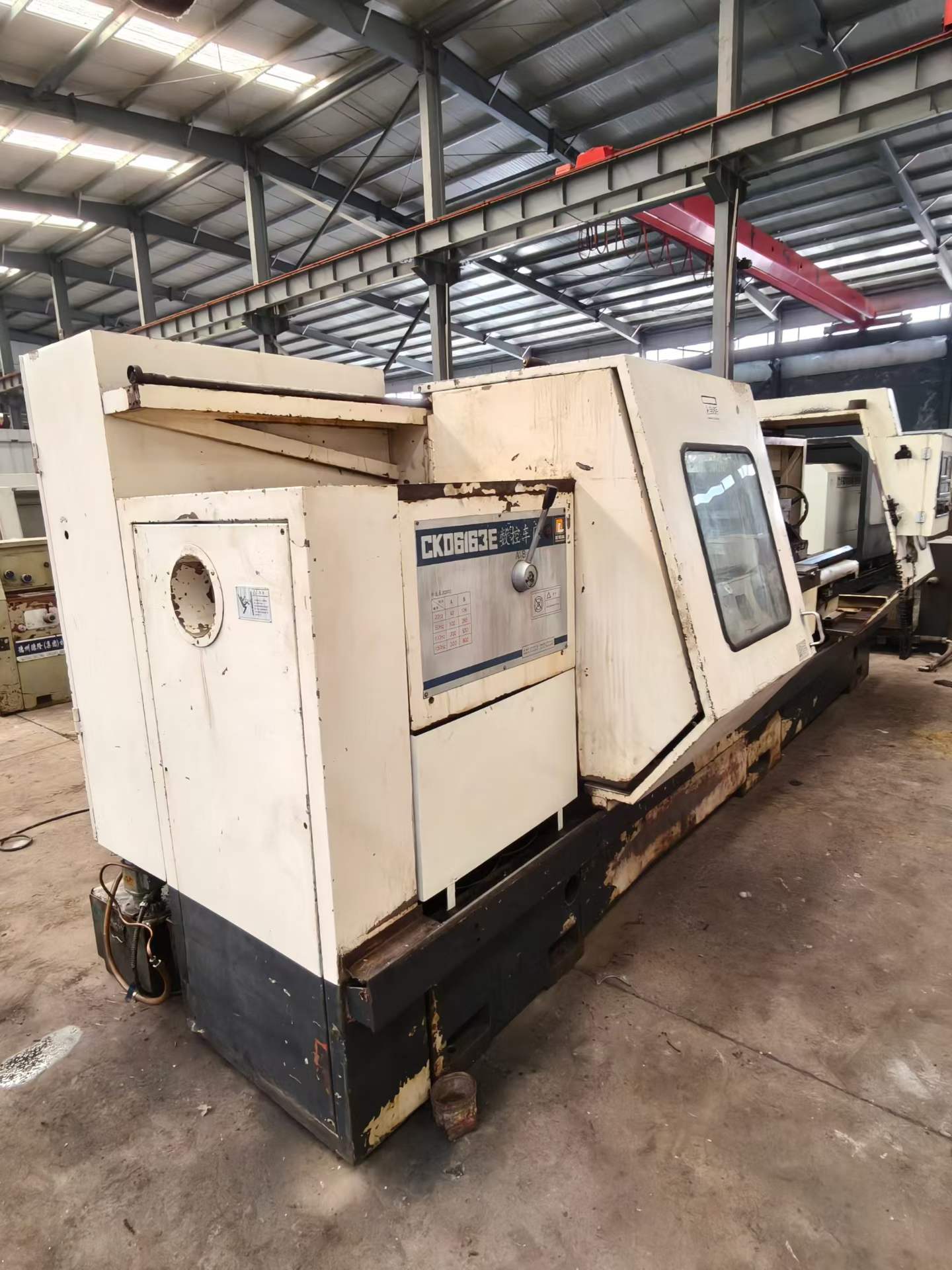 Used Pulisen CK 6163 E 3-Meter CNC Horizontal Lathe photo 4