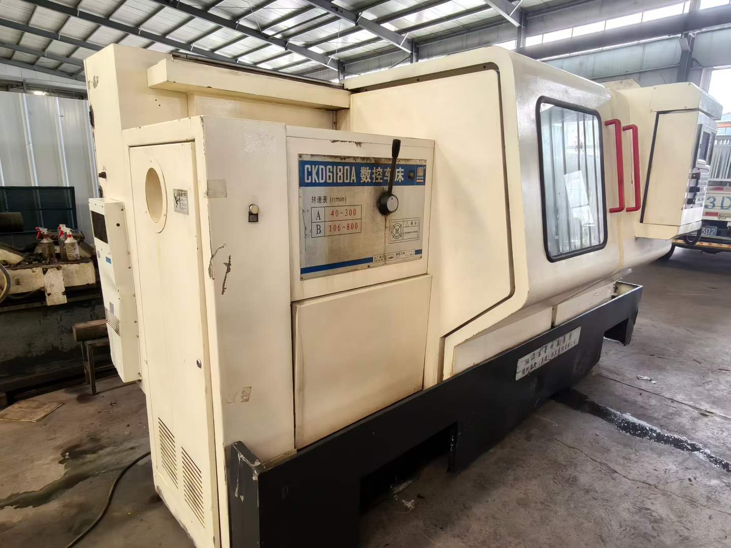 Used 2019 Pulisen CK 61680 A CNC Horizontal Lathe photo 2