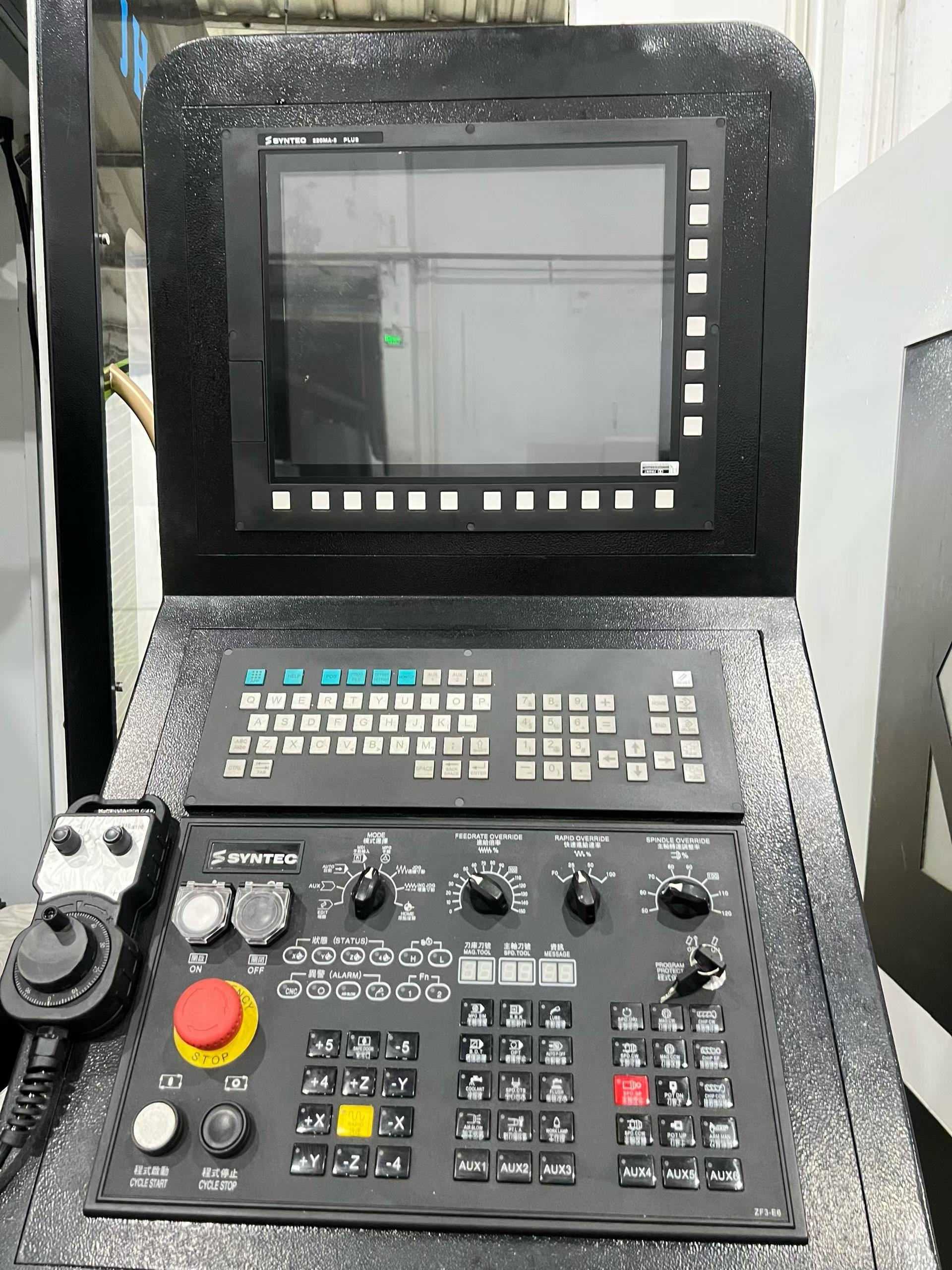 Used JIN HONG JH-800 W 5-Axis Machining Center with SYNTEC 220 MA-5 PLUS Control photo 6
