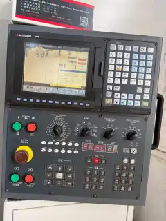 Used Taikan T-850 Vertical Machining Center with Mitsubishi M 70 A Control and 3-Axis Box Guideways photo 5