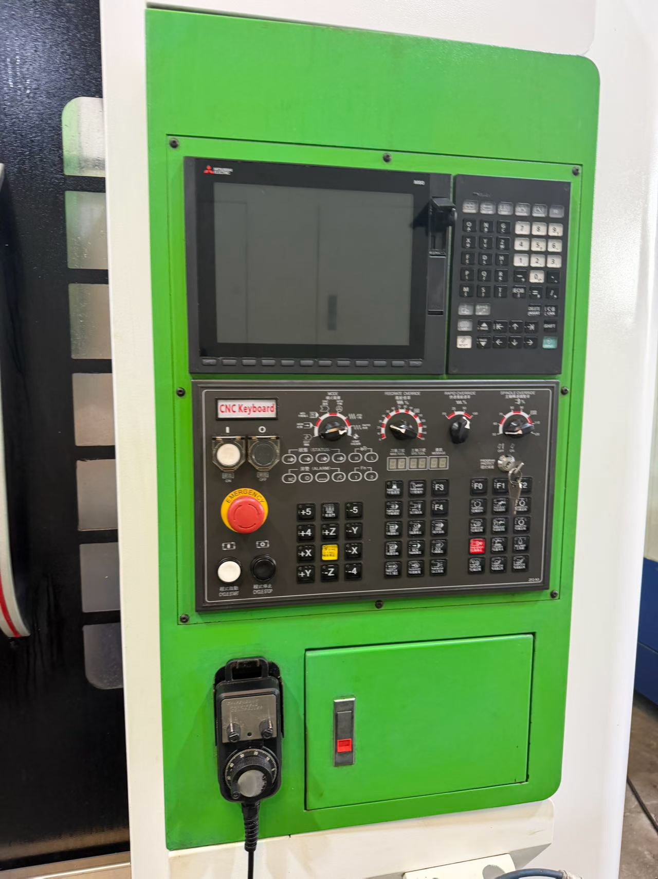 Used Changxin 1160 Vertical Machining Center with Mitsubishi M 80 Control photo 3