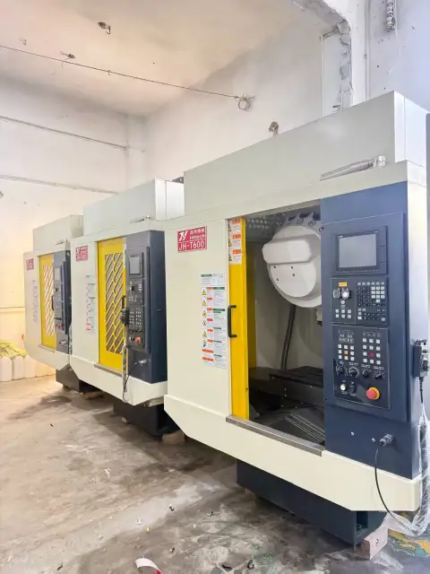 Used Jin Hong JH-T 600 CNC Drilling and Tapping Center with Mitsubishi M 80 Control