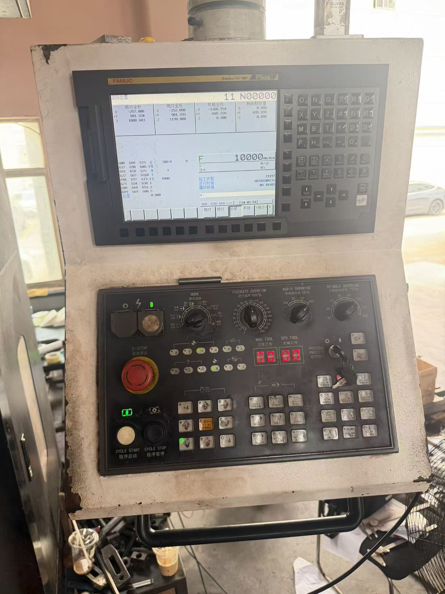 Used Zhuozhuang GMC-3022 Gantry Machining Center photo 8