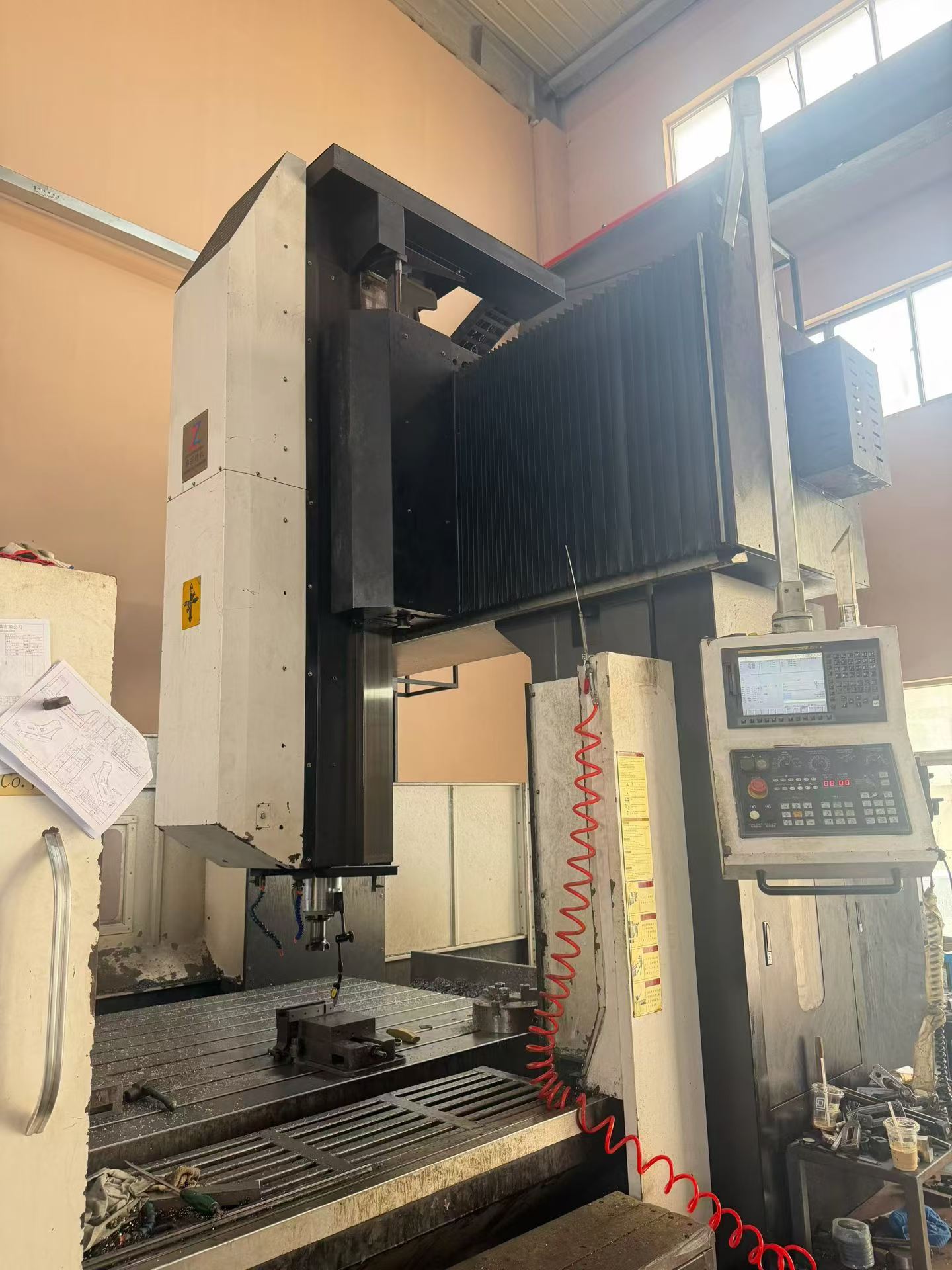 Used Zhuozhuang GMC-3022 Gantry Machining Center photo 4