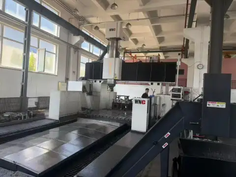 Used Nanjing Weinuoke GMC-6035 F Gantry Machining Center with FANUC 0i-MF Plus