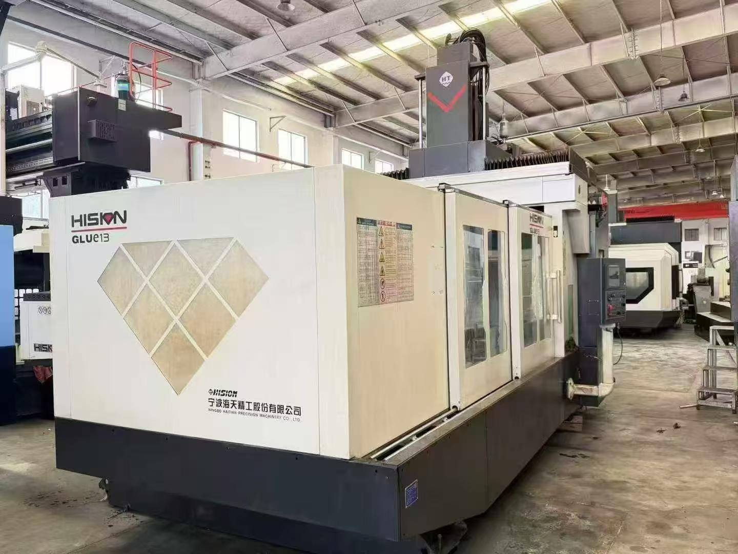 Used HISION GLUe-13 X 21 Gantry Machining Center with FANUC 0i-MF Plus photo 2