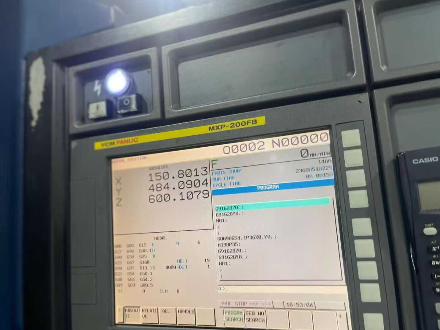 Used YCM NSV 102 A Vertical Machining Center photo 2