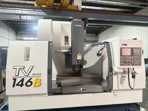 Used YCM TV 146 B Vertical Machining Center with FANUC MXP-200 i Control