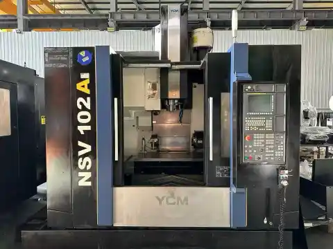 Used YCM NSV 102 A High-Speed Vertical Machining Center with FANUC MXP-200 FB
