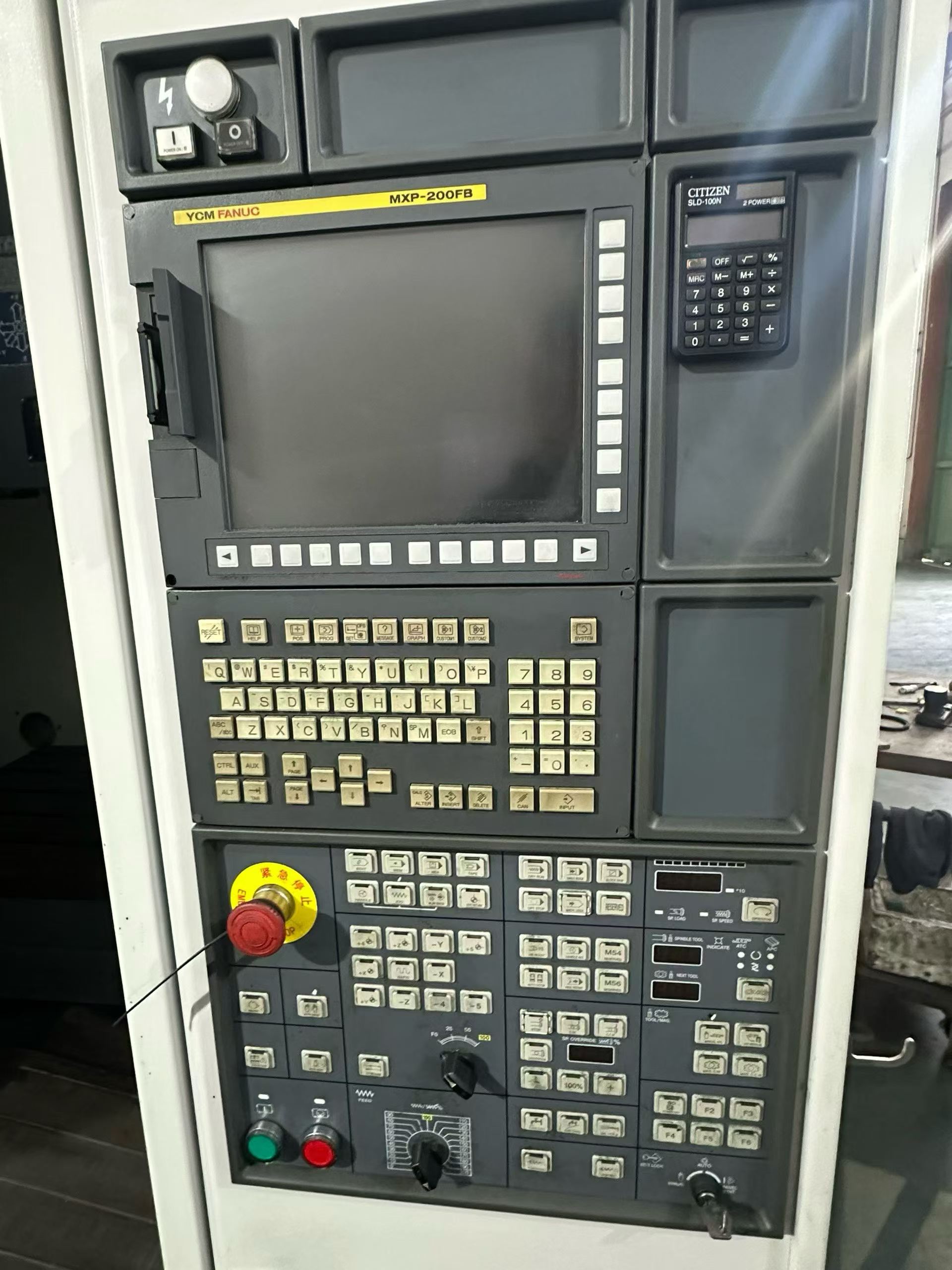Used YCM NSV 66 A Vertical Machining Center with FANUC 200 FB High-Speed Mold Package photo 2