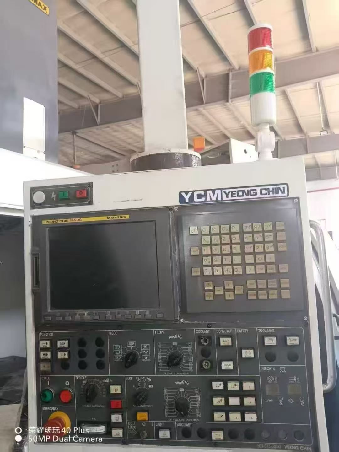 Used YCM TV 2610 B Vertical Machining Center photo 4