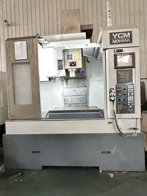 Used YCM NDV 85 A Vertical Machining Center with FANUC MXP 200 i Control