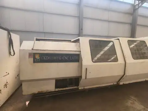 Used Dezhou Pulisen CKD 61100 YG CNC Horizontal Lathe