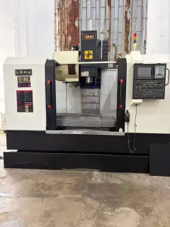 Used Taikan 850 L Vertical Machining Center with Mitsubishi M 70 A Control photo 1