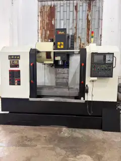 Used Taikan 850 L Vertical Machining Center with Mitsubishi M 70 A Control photo 3