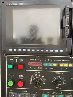 Used Taikan 850 L Vertical Machining Center with Mitsubishi M 70 A Control photo 6