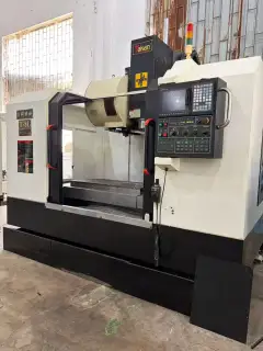 Used Taikan 850 L Vertical Machining Center with Mitsubishi M 70 A Control photo 2