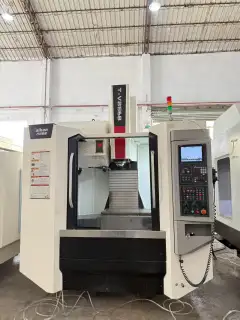 Used Taikan T-V 856 B Vertical Machining Center with Mitsubishi M 80 Control photo 1