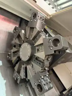 Used Hyundai WIA HD 2200 CNC Horizontal Lathe with FANUC Control photo 4