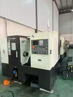 Used Hyundai WIA E 200 A CNC Lathe with FANUC Control photo 1