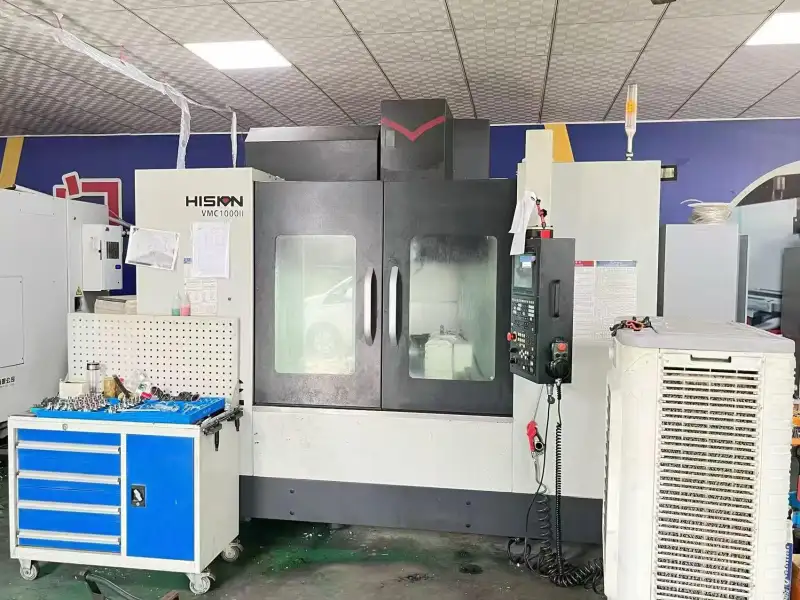 Used HISION VMC 1000 II Vertical Machining Center (2 Units, One with Rotary Table) photo 1
