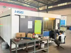 Used Hongshi 6025 Dual-Worktable Laser Cutting Machine photo 6