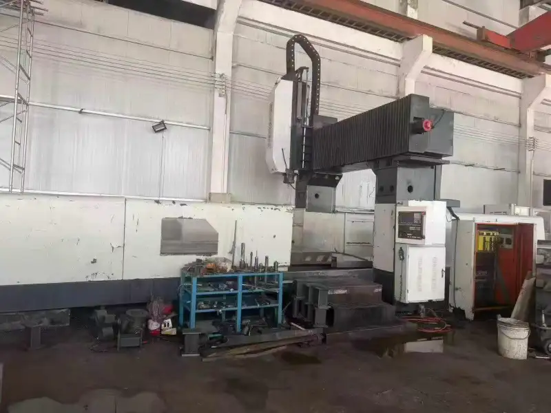 Used Nantong Yongchang SKX-4024 CNC Gantry Milling Machine with FANUC MF Control photo 1