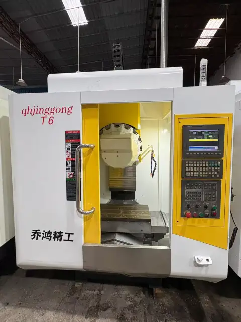 ศูนย์เจาะและต๊าปแนวตั้ง JONE QH-T 6 มือสอง พร้อมระบบควบคุม SYNTEC 21 MA