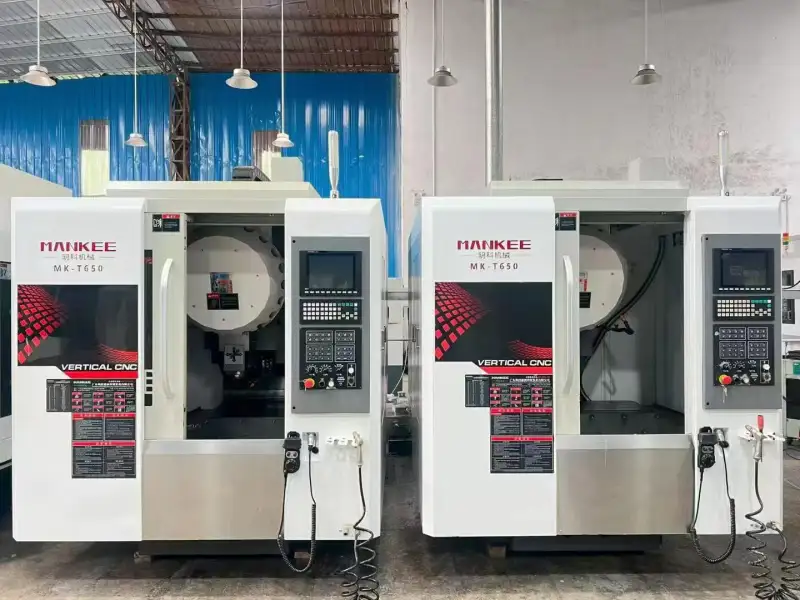 Used MANKEE MK-3-T 650 SF Vertical Drilling and Tapping Center with SYNTEC 22 MA Control photo 1