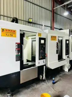 Used Taijie TJ-T 6 Vertical Machining Center with Mitsubishi M 80 photo 1