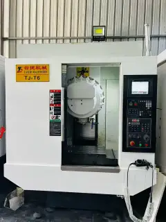 Used Taijie TJ-T 6 Vertical Machining Center with Mitsubishi M 80 photo 3