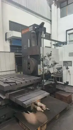 Used Hanchuan TX 611 B Digital Readout Horizontal Boring and Milling Machine photo 3