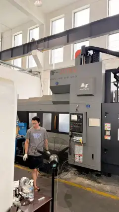 Used Baofeng BF-2016 V Gantry Machining Center with Mitsubishi M 80 B Control photo 1