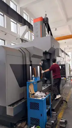 Used Baofeng BF-2016 V Gantry Machining Center with Mitsubishi M 80 B Control photo 7