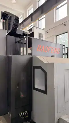 Used Baofeng BF-2016 V Gantry Machining Center with Mitsubishi M 80 B Control photo 6