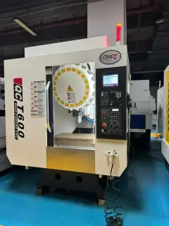 Used T 600 Z Vertical Drilling and Tapping Center with Mitsubishi M 80 CNC Control photo 3
