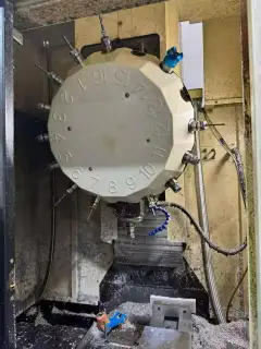 Used JiRFINE T-5 A Vertical Machining Center with Mitsubishi M 70 Control photo 7