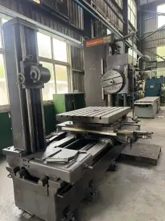Used Hanchuan T611B Conventional Horizontal Boring and Milling Machine, Φ110 mm Spindle, 1010 mm Worktable, S/N T 441661 photo 1