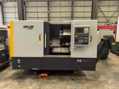 Used Baoji CK 7520 A CNC Horizontal Lathe with 8-Station Turret photo 2