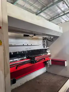 Used Shanghai Sanli WF 67 K-125 T/3200 CNC Press Brake photo 5
