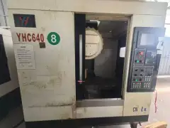 Used Huaya YHC 640 Vertical Drilling and Tapping Center with Mitsubishi M 80 photo 2