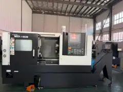 Used Hyundai WIA HD 2200 CNC Horizontal Lathe with FANUC Plus Control photo 2