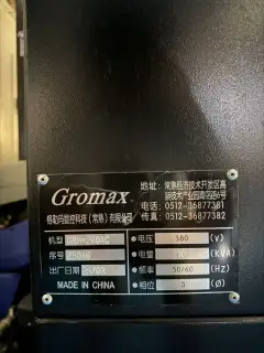 Used Gromax GRM-260 AC Vertical Machining Center photo 5