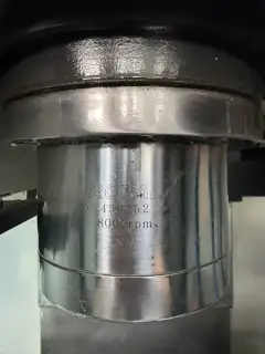 Used HISION VMC 850Ⅱ Vertical Machining Center with Mitsubishi M 80 Control and 4 th Axis photo 6